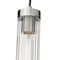 Z-Lite Beau Pendant, 1-Light, 4.75 In.W x 12.75 In.H, Brushed Nickel/Clear 740P-BN - alternate 6
